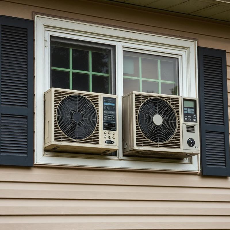 AC install, before